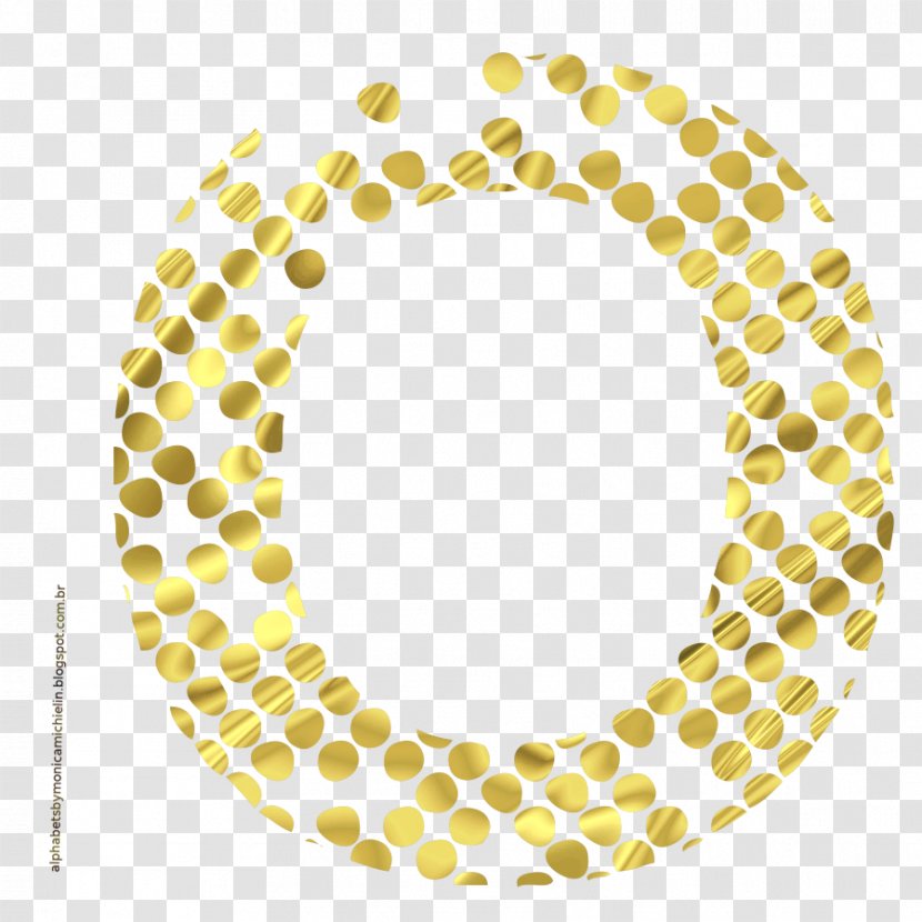 Alphabet Monica Body Jewellery Font - Jewelry - Gold Magic Transparent PNG