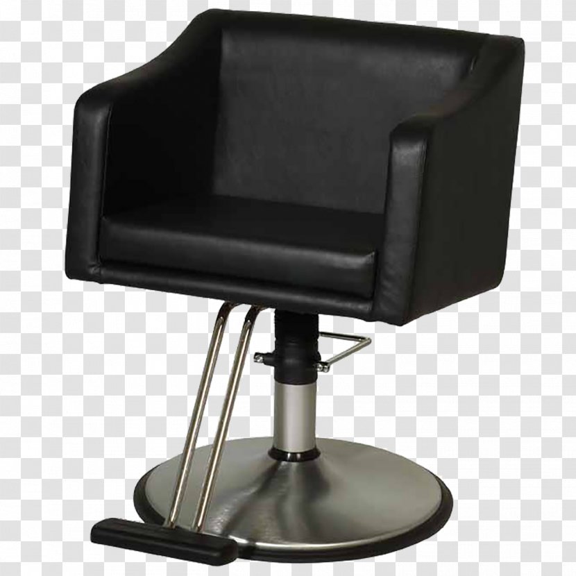 Office & Desk Chairs Barber Chair Furniture Armrest - Salon Transparent PNG