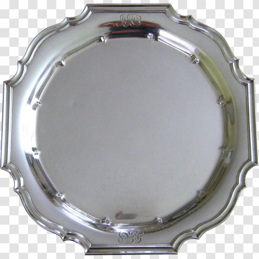 Sterling Silver Platter Tray Antique - Household Transparent PNG