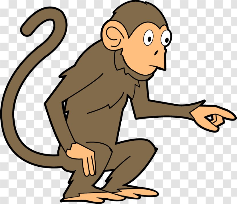 Baby Monkeys Brown Spider Monkey Clip Art - Artwork - Working Cliparts Transparent PNG