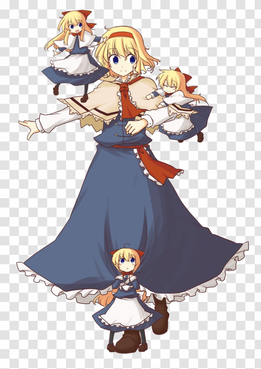 Alice Margatroid Cantide Costume Clip Art - Flower - Marisa Kirisame Transparent PNG