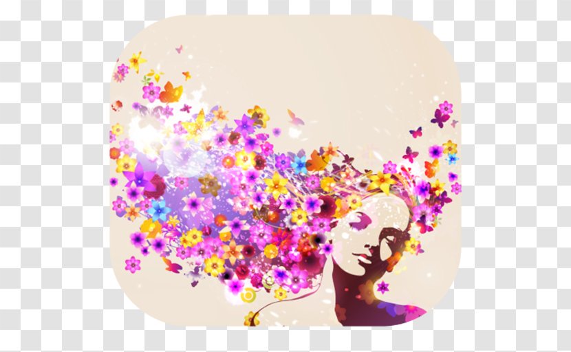 Kadin Olmayi Hatirlamak Art Woman - Lilac Transparent PNG