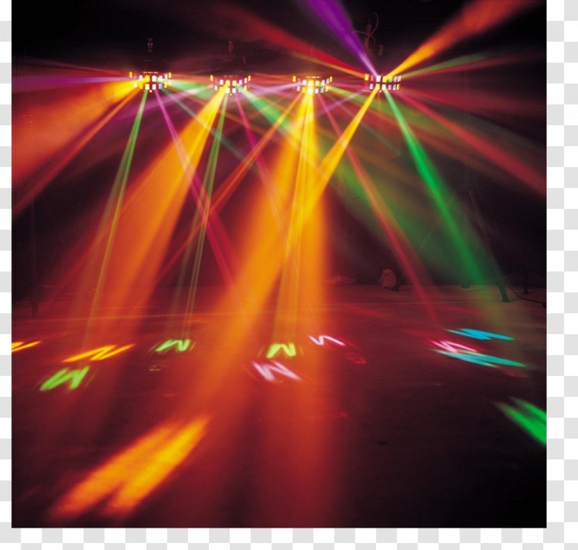 DJ Lighting Disc Jockey Stage Designer - Dance Party - Dynamic Light Effect Transparent PNG