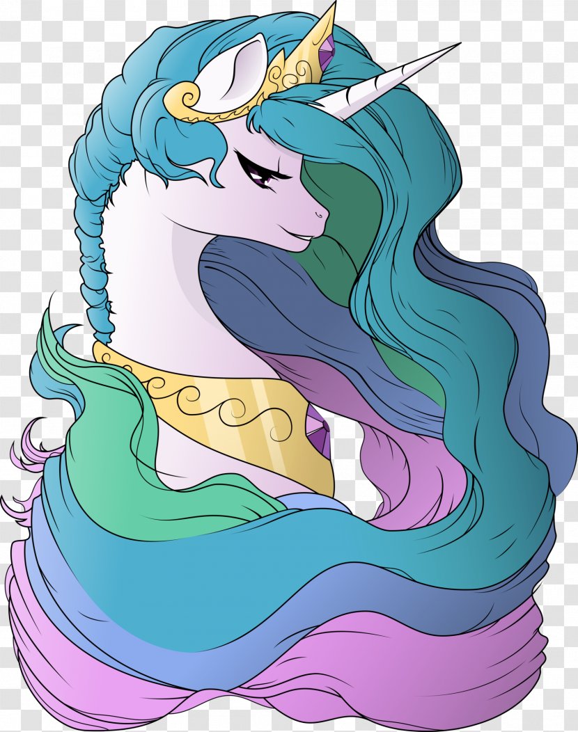 DeviantArt Illustration Unicorn Horse - Mythical Creature - Princess Celestia Angry Transparent PNG