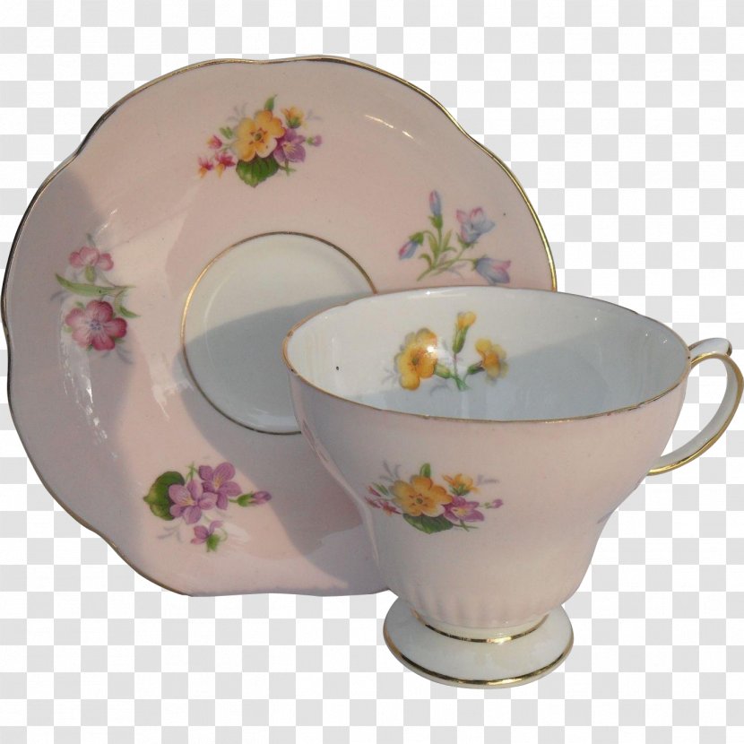 Tableware Saucer Plate Porcelain Cup Transparent PNG