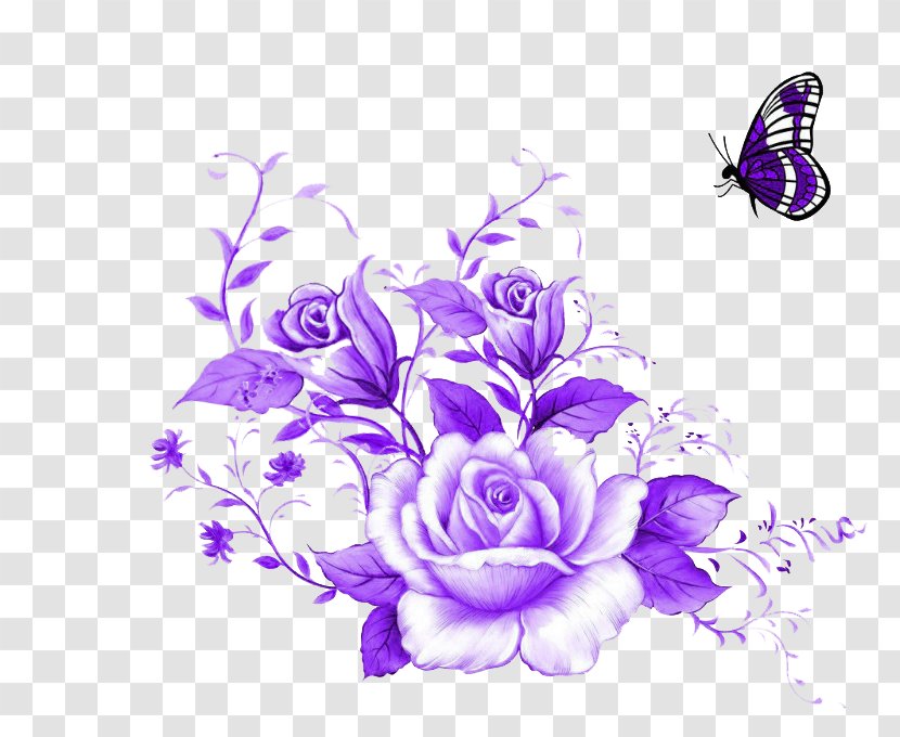 Download Flower Clip Art - Arranging - Purple Peony Transparent PNG