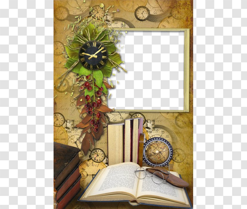 Picture Frame Clip Art - Floristry - Watch Cartoons Books Decorative Borders Transparent PNG