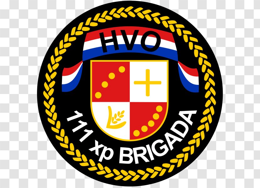 111. Xp Brigada Žepče Zenica Croatian Defence Council Battalion - Symbol - Croatia Bosnia Border Transparent PNG