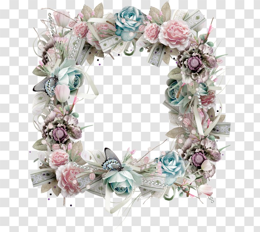 Wreath Cut Flowers Clip Art - Decor - Flower Transparent PNG