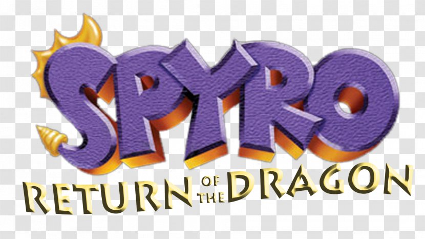 Spyro The Dragon Spyro: Attack Of Rhynocs Enter Dragonfly Crash Bandicoot Purple: Ripto's Rampage And Orange: Cortex Conspiracy 2: Rage! - Logo - Return Transparent PNG