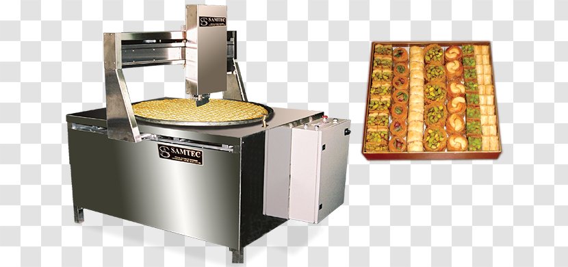 Baklava Lebanese Cuisine Kanafeh Machine Manufacturing - Tool - Arabic Sweet Transparent PNG