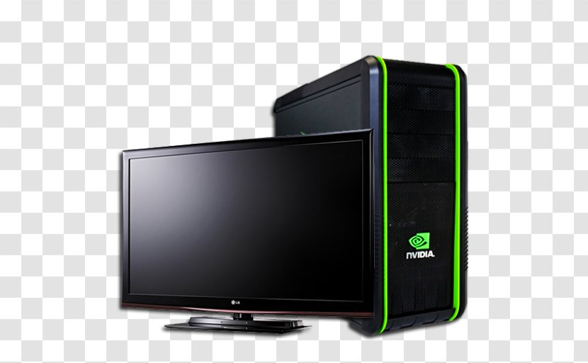 Personal Computer Desktop Computers - Nvidia Transparent PNG