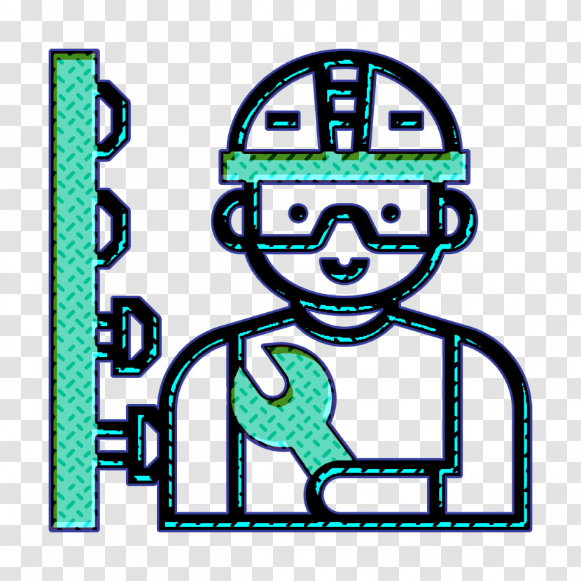 Construction Worker Icon Professions And Jobs Icon Mechanic Icon Transparent PNG