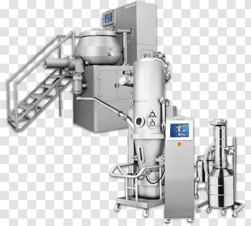 Mixer Drying Pharmaceutical Industry Machine Granulation - Process - Granulate Transparent PNG
