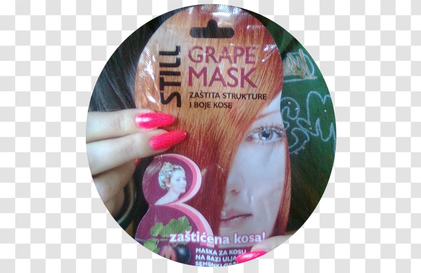 Hair Coloring Artificial Integrations Wig Eyelash - The Grape Mask Transparent PNG