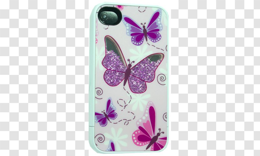 IPhone 5 Visual Arts Apple Mobile Phone Accessories - Iphone - Diamond Butterfly Transparent PNG