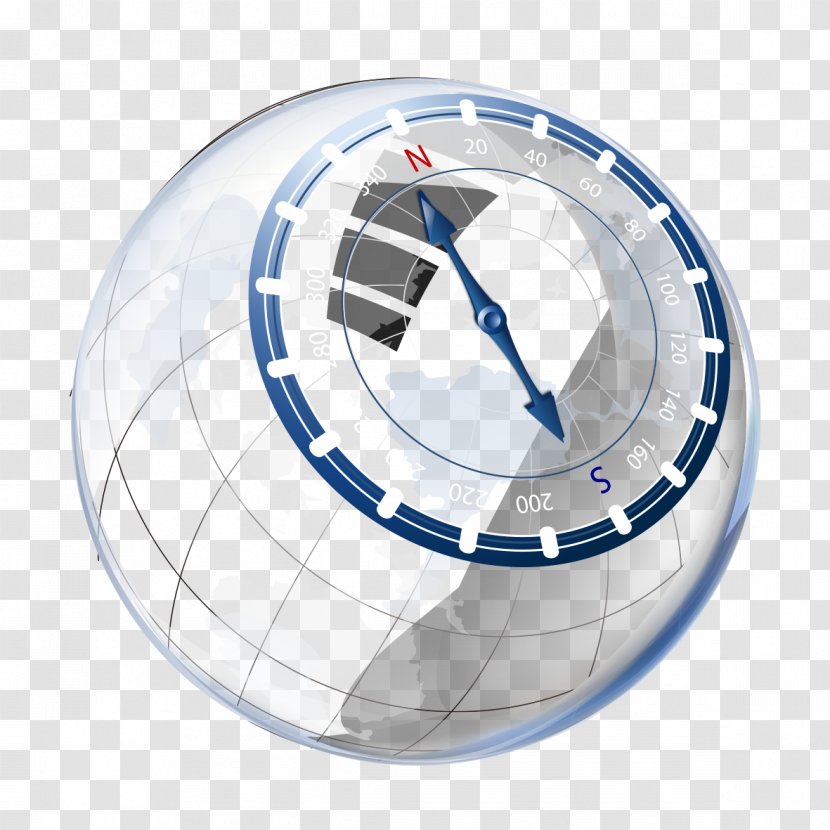 Compass Euclidean Vector Icon - Earth Transparent PNG