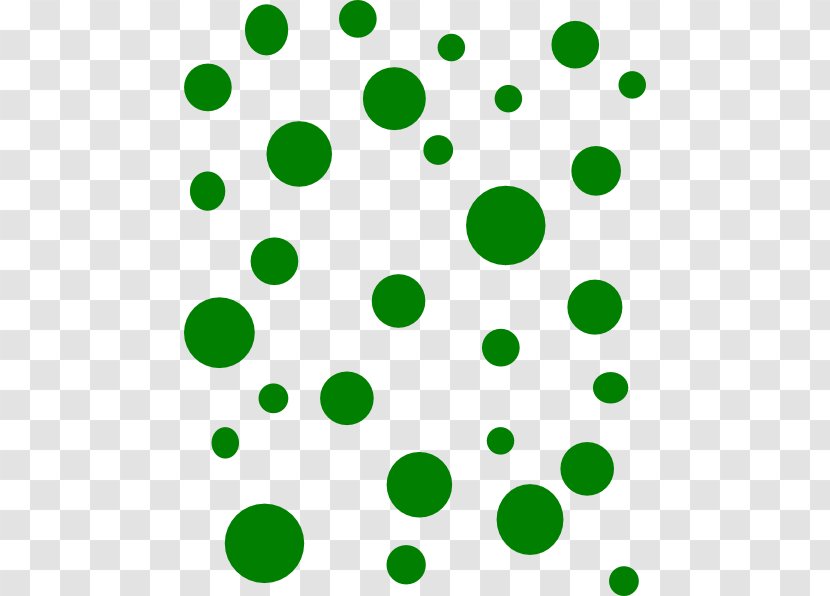 Polka Dot Green Clip Art - Symmetry - Small Cliparts Transparent PNG