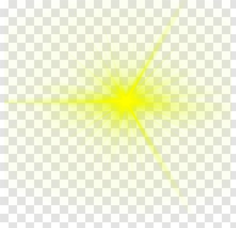 Yellow Pattern - Point - Sunlight Effect Transparent PNG