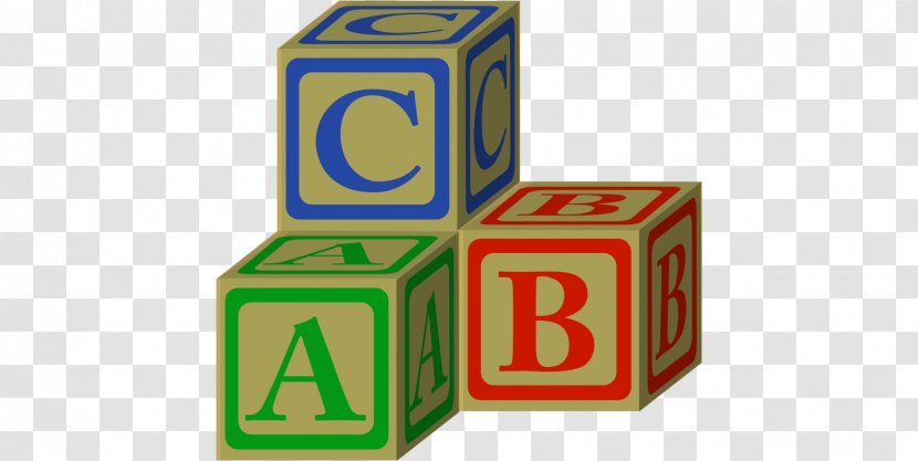 Toy Block Clip Art - Number - Abc Blocks Transparent PNG