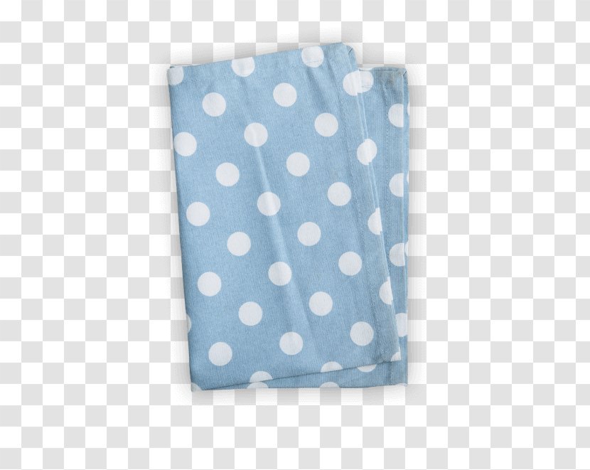 Textile Polka Dot Linens Pattern - Turquoise - Tablecloth Transparent PNG