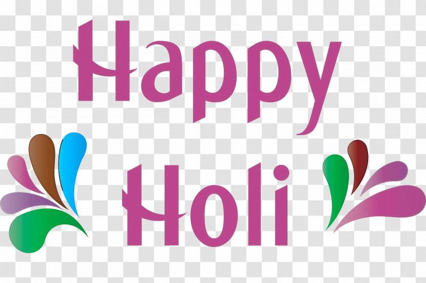 Happy Holi Transparent PNG