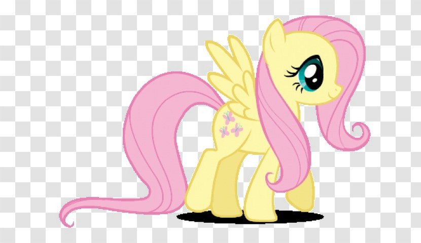 Fluttershy Rainbow Dash Pony Rarity Applejack - My Little Friendship Is Magic Transparent PNG