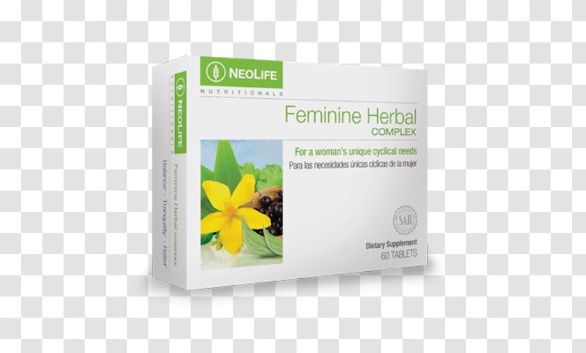 NeoLife Dietary Supplement Herb Health Food - Diet - Feminine Goods Transparent PNG