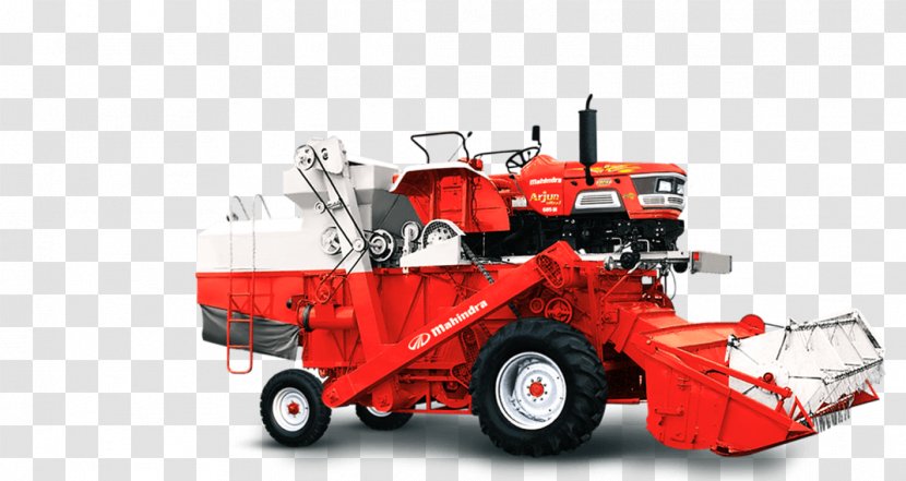 Mahindra & John Deere Combine Harvester Tractors - Tractor Transparent PNG