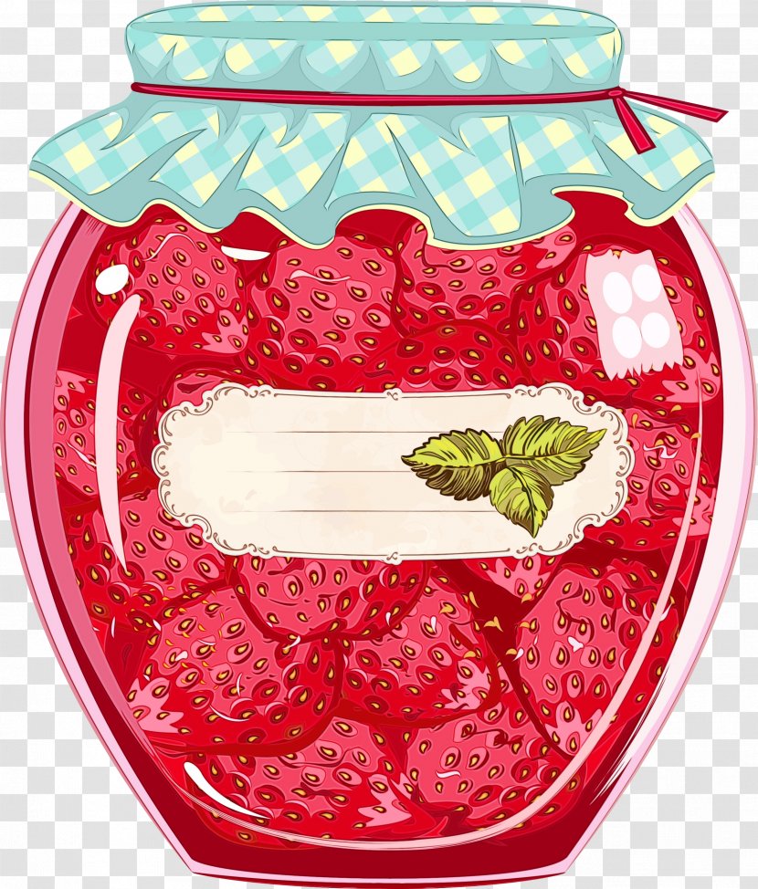 Strawberry - Wet Ink - Heart Transparent PNG