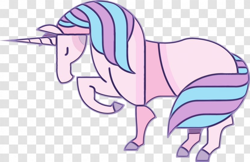 Unicorn - Animation - Tail Mane Transparent PNG