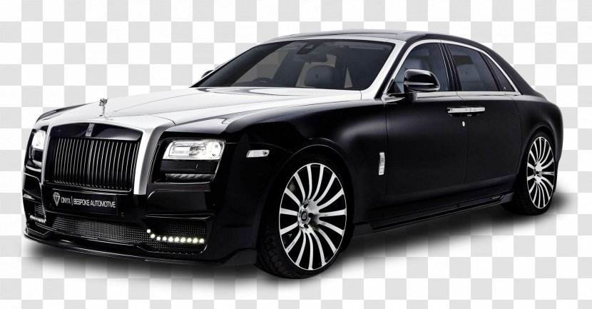Rolls-Royce Ghost Car Phantom Dawn - Bumper - Rolls Royce Black Transparent PNG