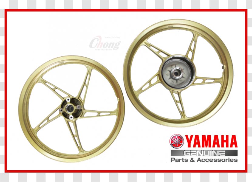 Alloy Wheel Motorcycle Yamaha T135 Spoke PT. Indonesia Motor Manufacturing - Automotive System - Club Transparent PNG