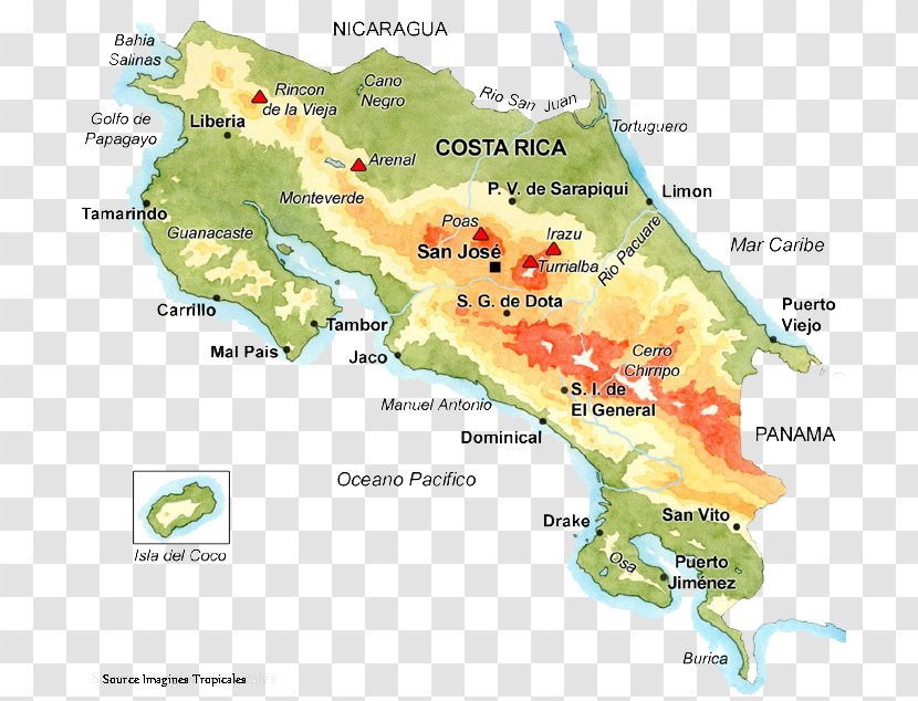 Liberia San José Stone Spheres Of Costa Rica Location Map Transparent PNG