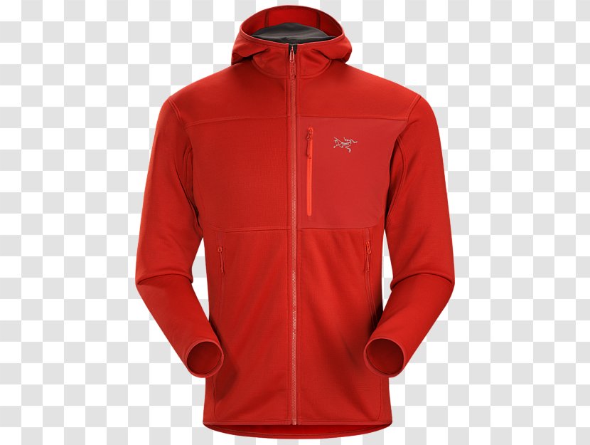 Hoodie T-shirt Arc'teryx Jacket Polar Fleece - Sleeve - Search And Rescue Transparent PNG