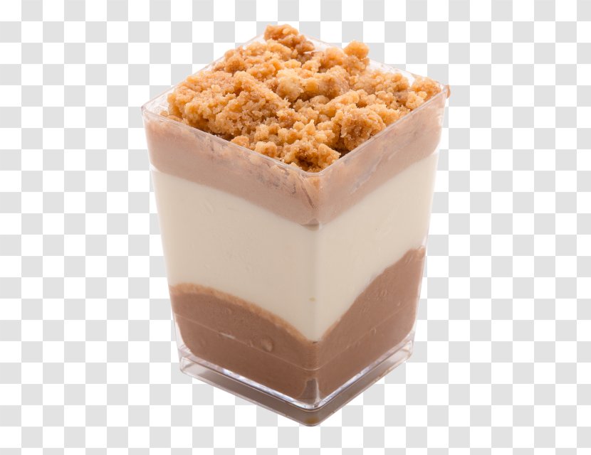 Frozen Dessert Parfait Crumble Flavor Dairy Products - Verrine Transparent PNG