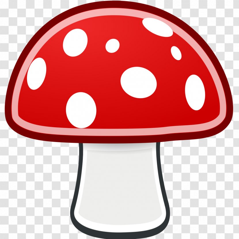 Fungus Common Mushroom Clip Art - Red Transparent PNG
