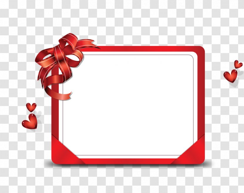 Fundal Red - Frame Border Transparent PNG