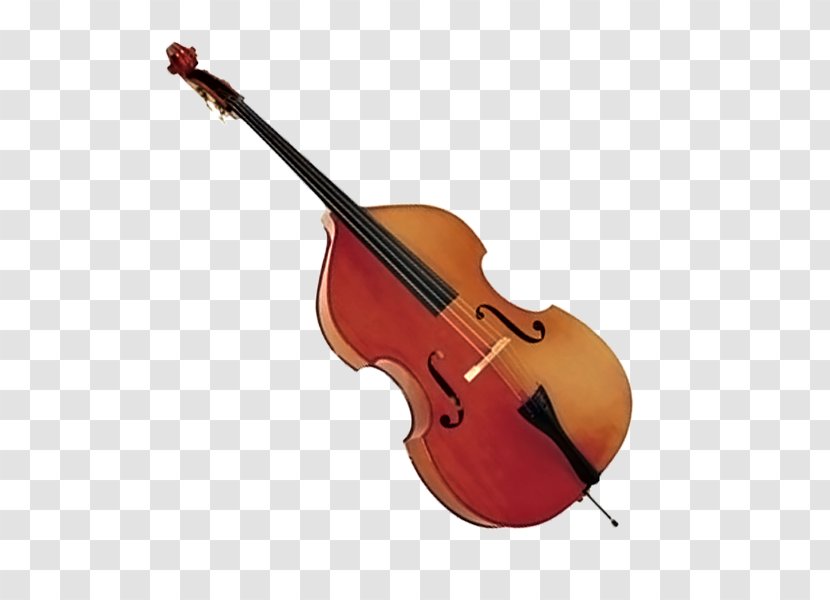 Bass Violin Double Viola Violone Guitar - Heart Transparent PNG