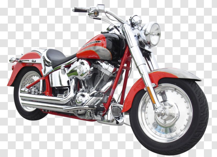Cruiser Harley-Davidson CVO Custom Motorcycle - Softail Transparent PNG