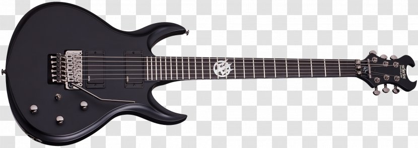 Schecter C-1 Hellraiser FR Guitar Research Floyd Rose Electric - Acoustic Transparent PNG