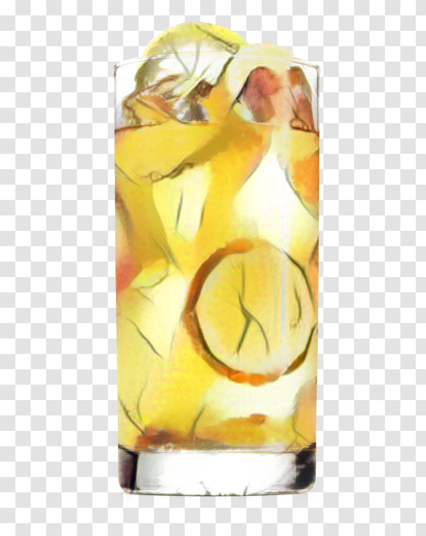 Cocktail Garnish Harvey Wallbanger Highball Glass - Orange Transparent PNG