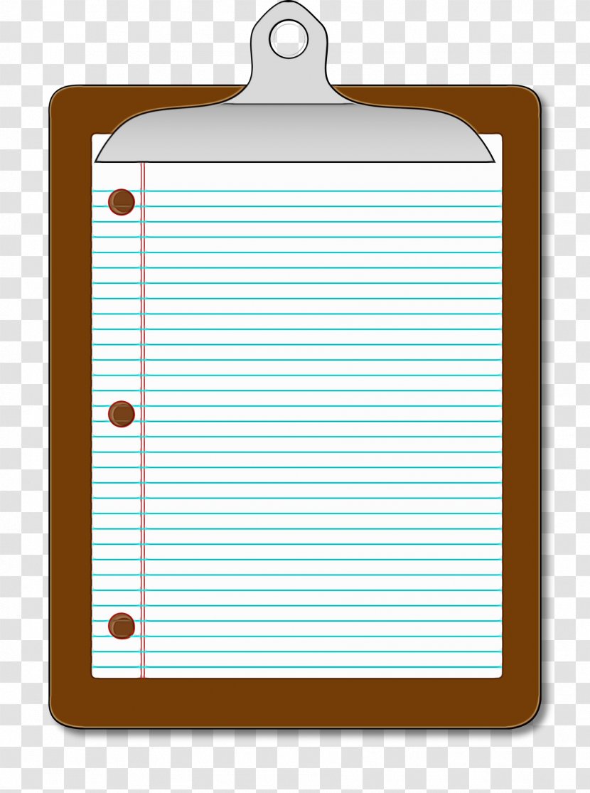 Notebook Paper - Rectangle - Loose Leaf Transparent PNG