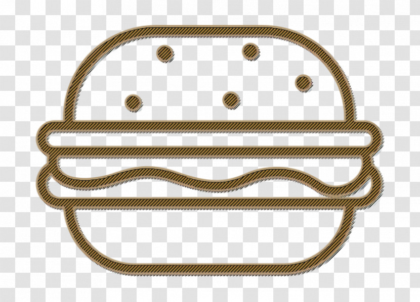 Fast Food Icon Burger Icon Transparent PNG