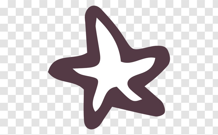 Drawing Clip Art - Starfish - Hand Transparent PNG