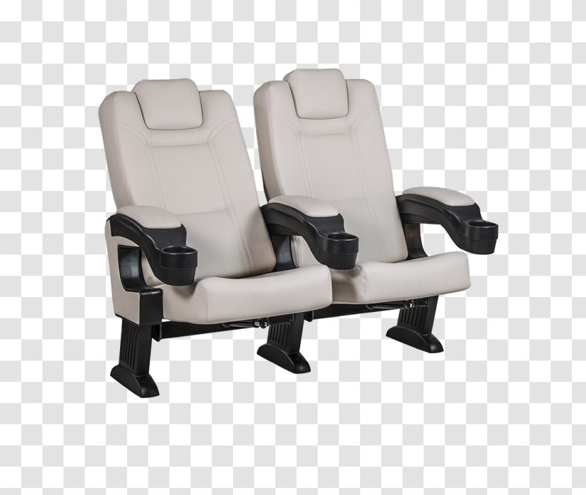 Wing Chair Movie Theater Cinema Seat - Office Transparent PNG