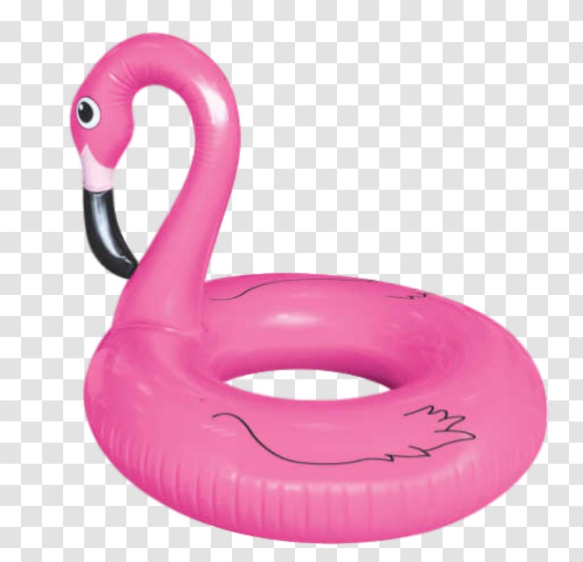 Inflatable Swim Ring Swimming Pool - Water Bird - Flamingo Transparent PNG