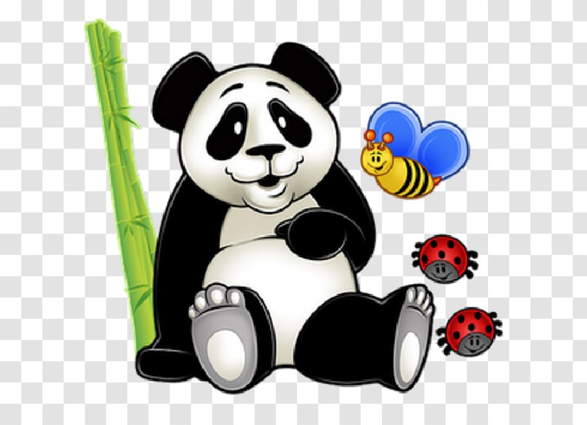 Giant Panda Baby Bears Mural Clip Art - Wall - Care Transparent PNG