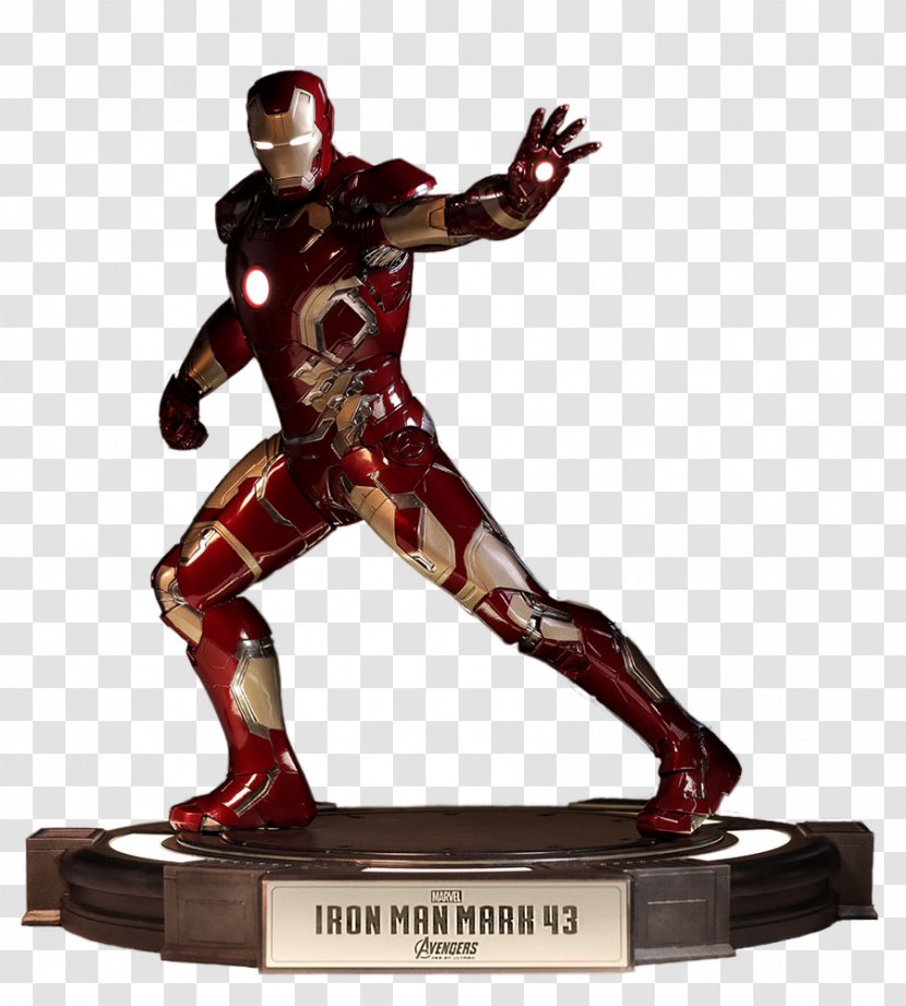 Iron Man Ultron Figurine Statue Action & Toy Figures - Avengers Age Of Transparent PNG