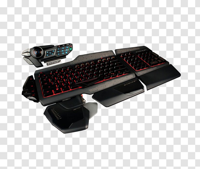 Computer Keyboard Mad Catz S.T.R.I.K.E. 5 Mouse Personal - Fps Pro Transparent PNG